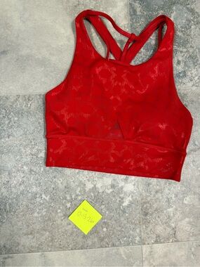 Crowned Athletics adult XS red Arabian nights bra